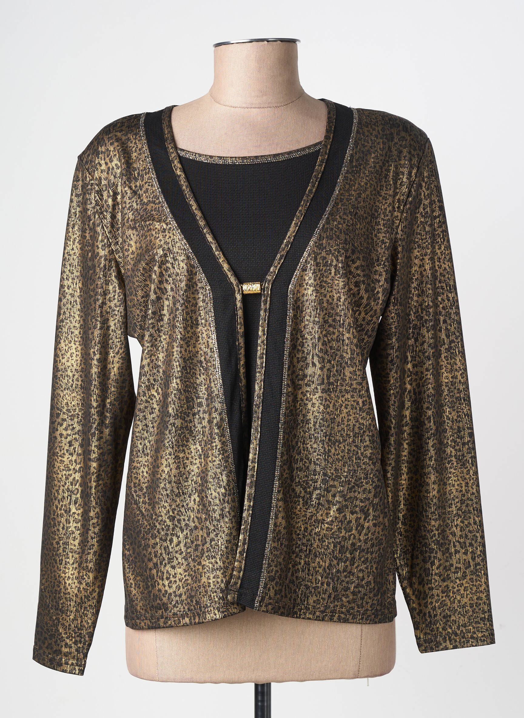 Top manches longues manches longues or GEVANA femme