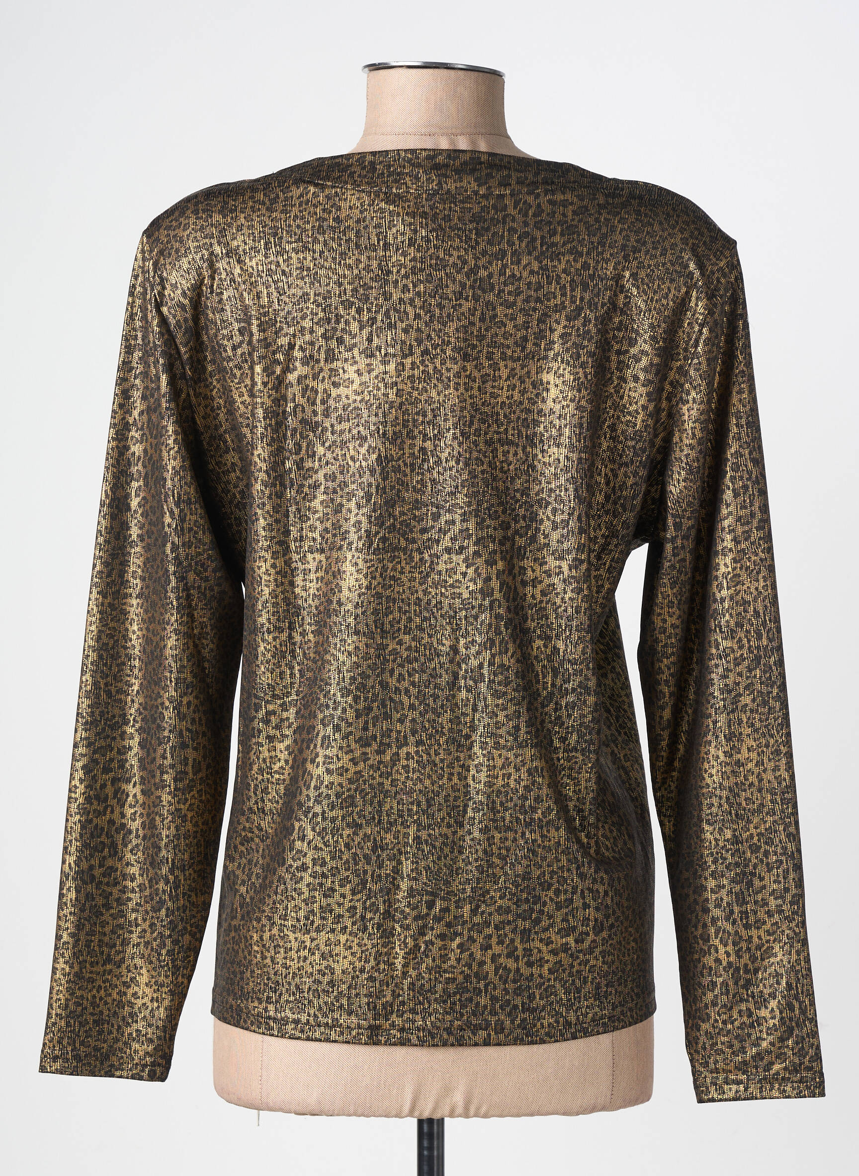 Top manches longues manches longues or GEVANA femme