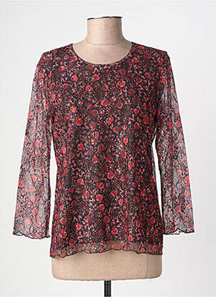 Top manches longues manches longues noir GEVANA femme