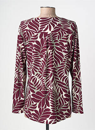 Top manches longues manches longues violet GEVANA femme