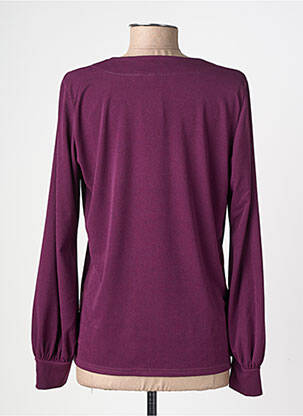 T-shirt manches longues manches longues violet GEVANA femme