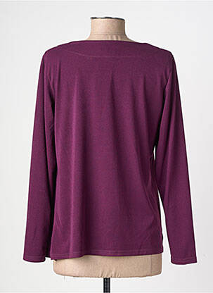 T-shirt manches longues manches longues violet GEVANA femme