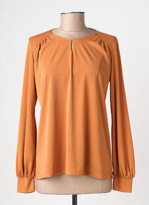 T-shirt manches longues manches longues jaune GEVANA femme