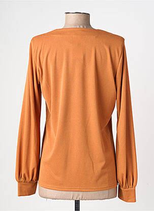 T-shirt manches longues manches longues jaune GEVANA femme