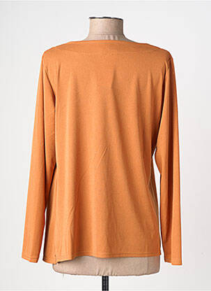 T-shirt manches longues manches longues jaune GEVANA femme