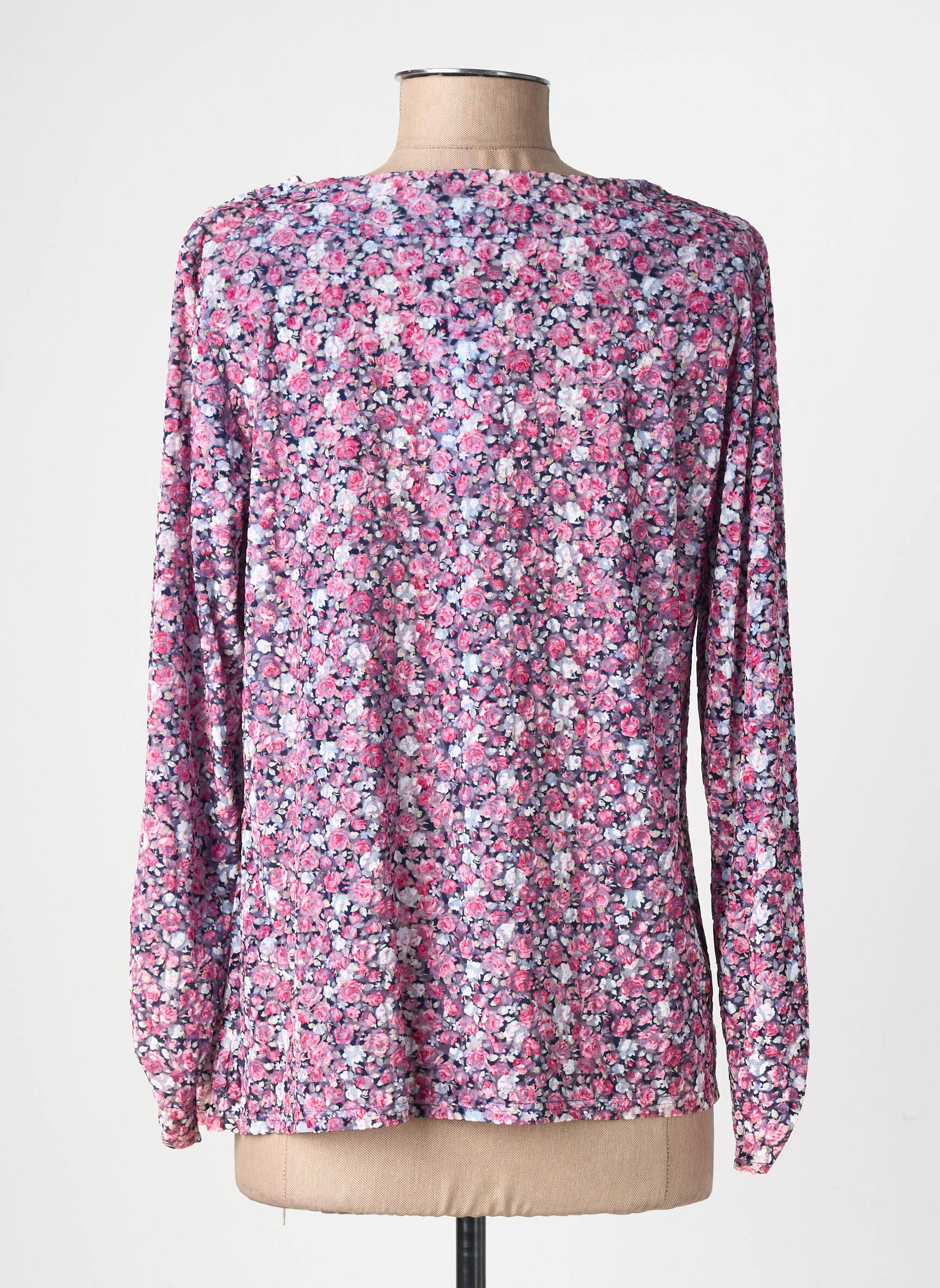 T-shirt manches longues manches longues rose GEVANA femme