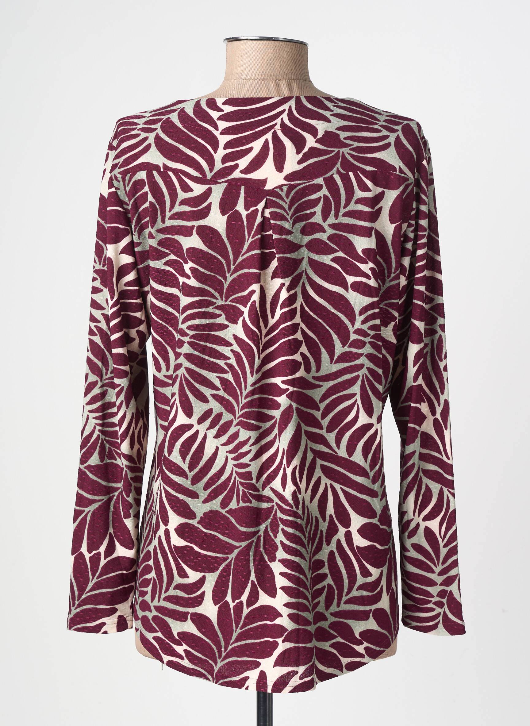Top manches longues manches longues violet GEVANA femme