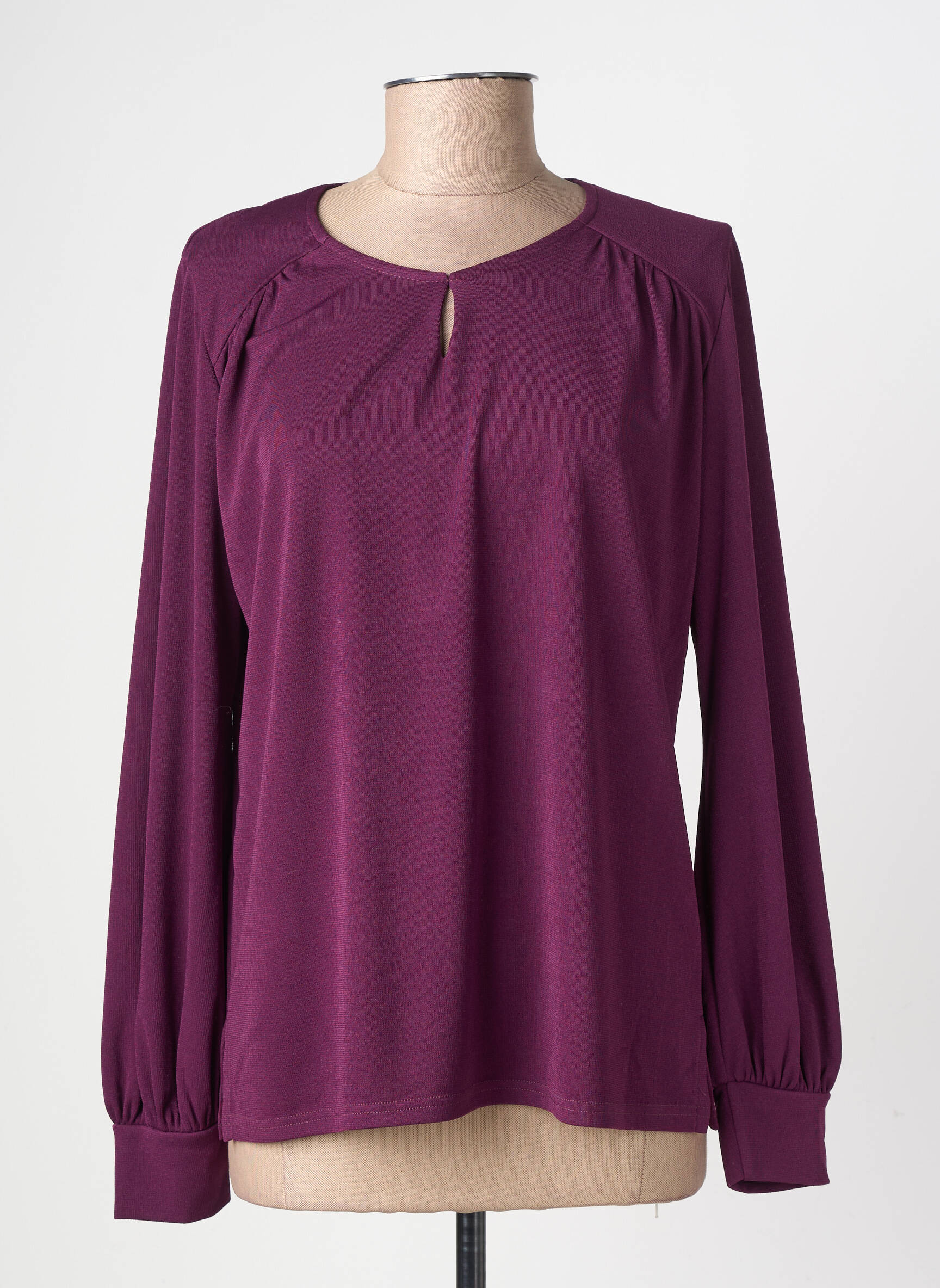 T-shirt manches longues manches longues violet GEVANA femme