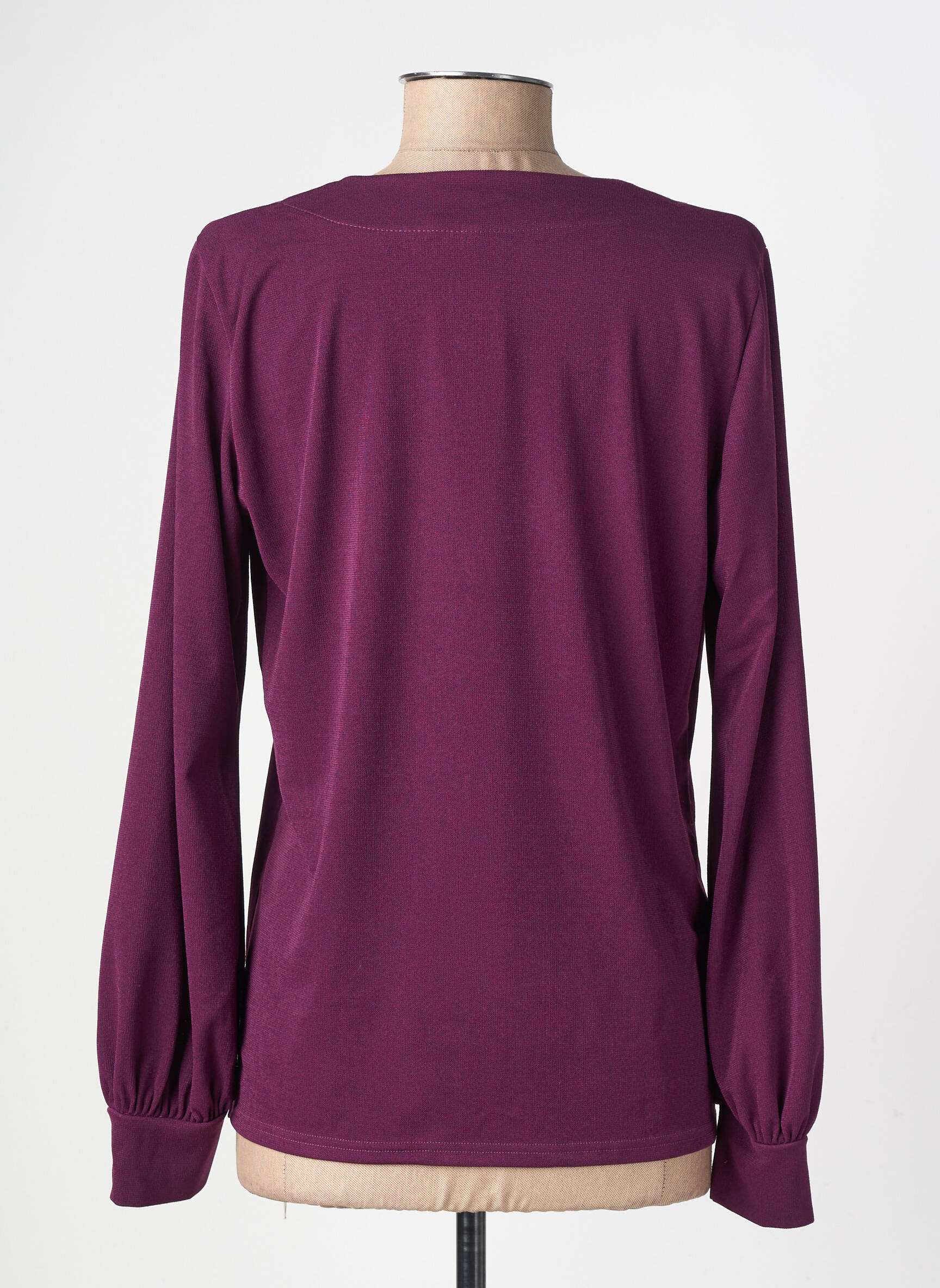 T-shirt manches longues manches longues violet GEVANA femme