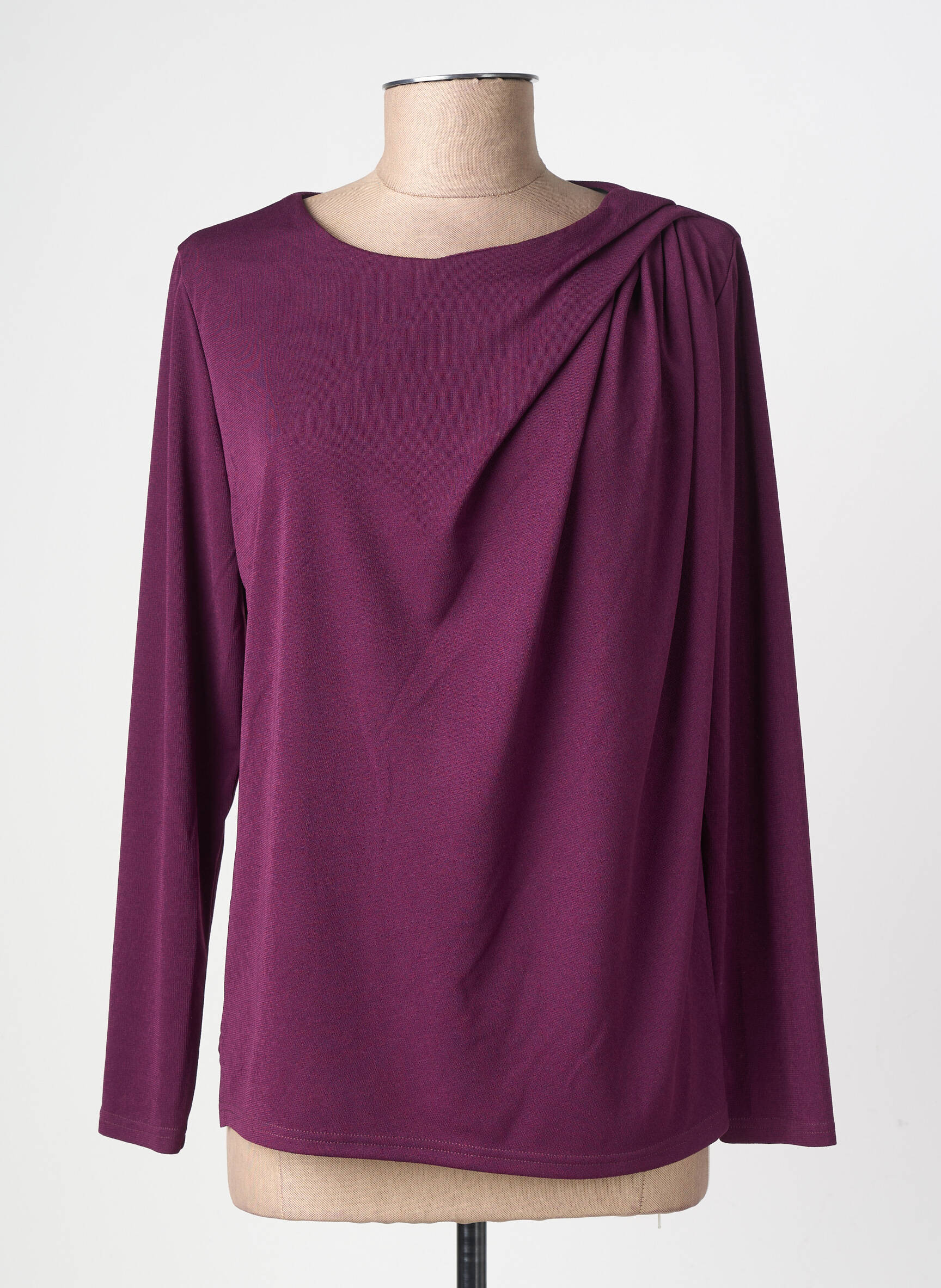 T-shirt manches longues manches longues violet GEVANA femme