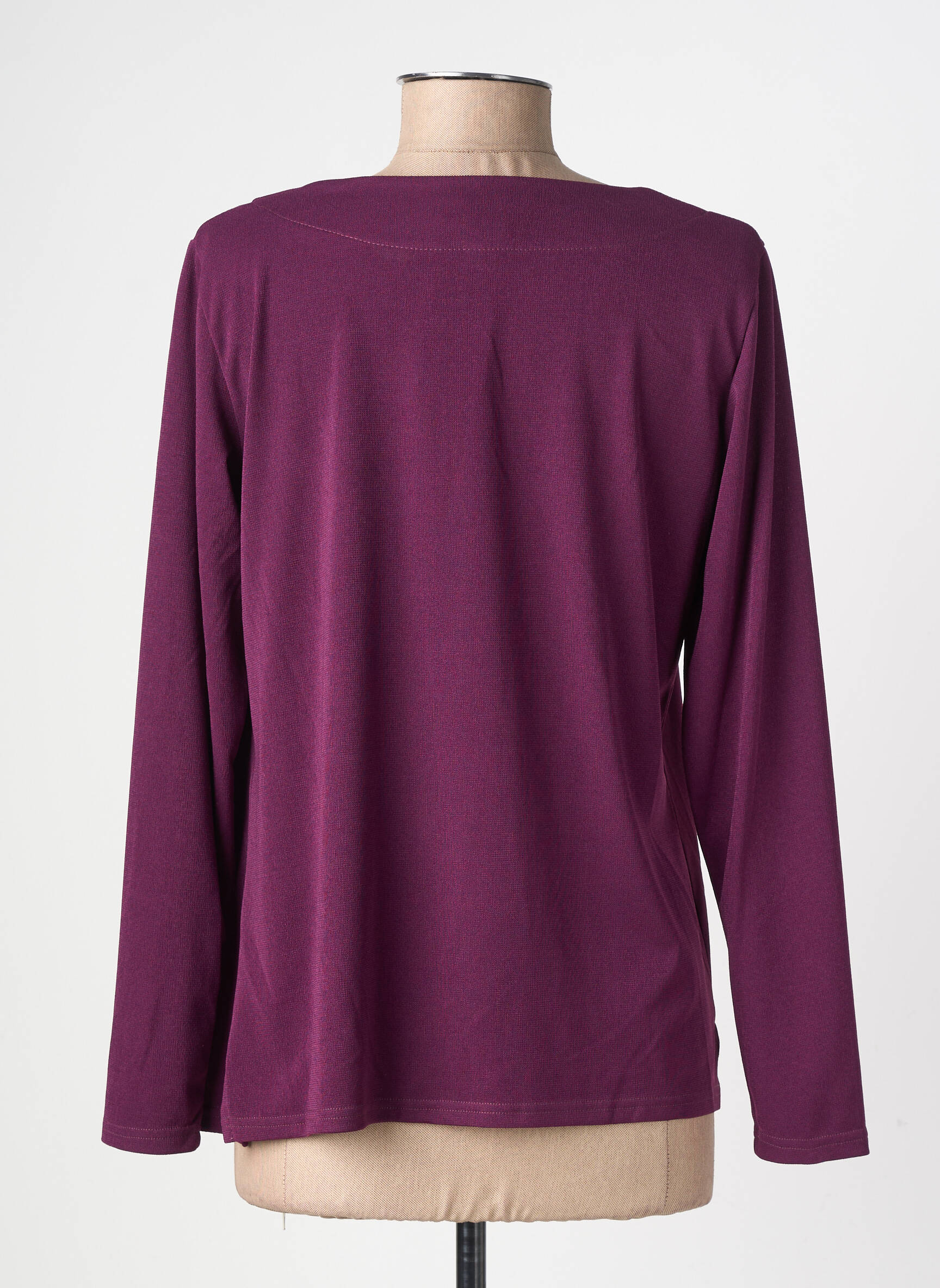 T-shirt manches longues manches longues violet GEVANA femme