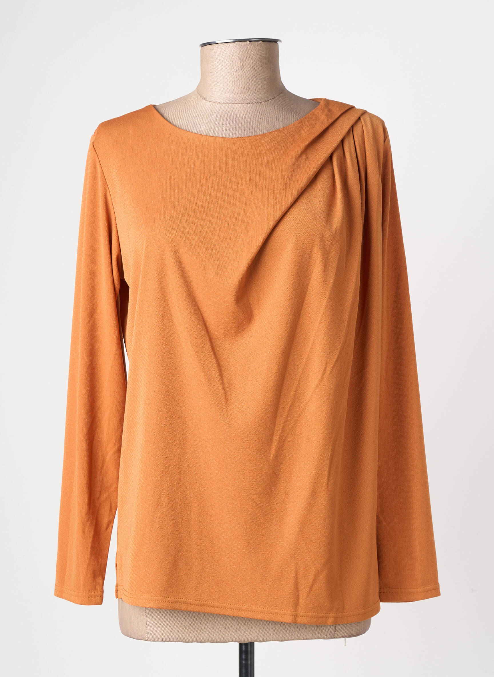 T-shirt manches longues manches longues jaune GEVANA femme
