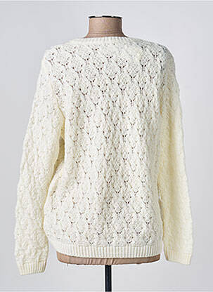 Pull stretch manches longues beige GEVANA femme