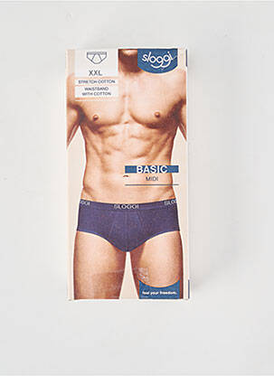 Boxer stretch bleu SLOGGI homme