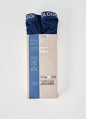 Boxer stretch bleu SLOGGI homme