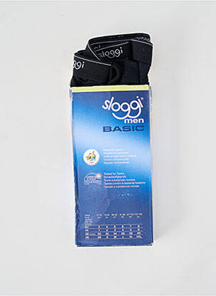 Slip stretch noir SLOGGI homme