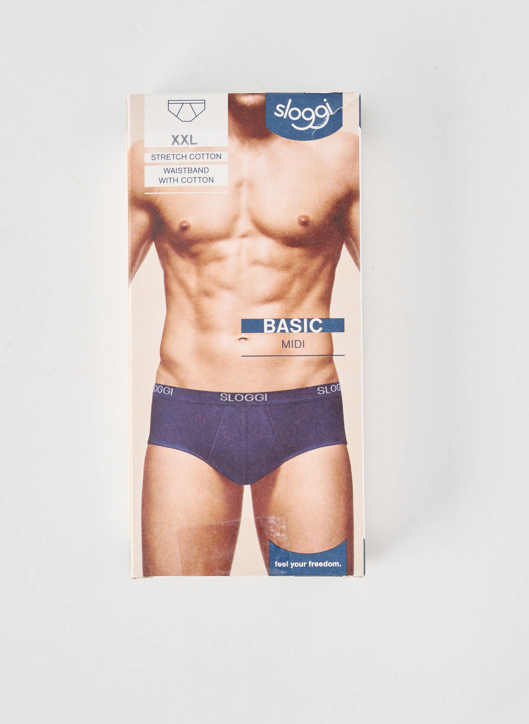 Boxer stretch bleu SLOGGI homme