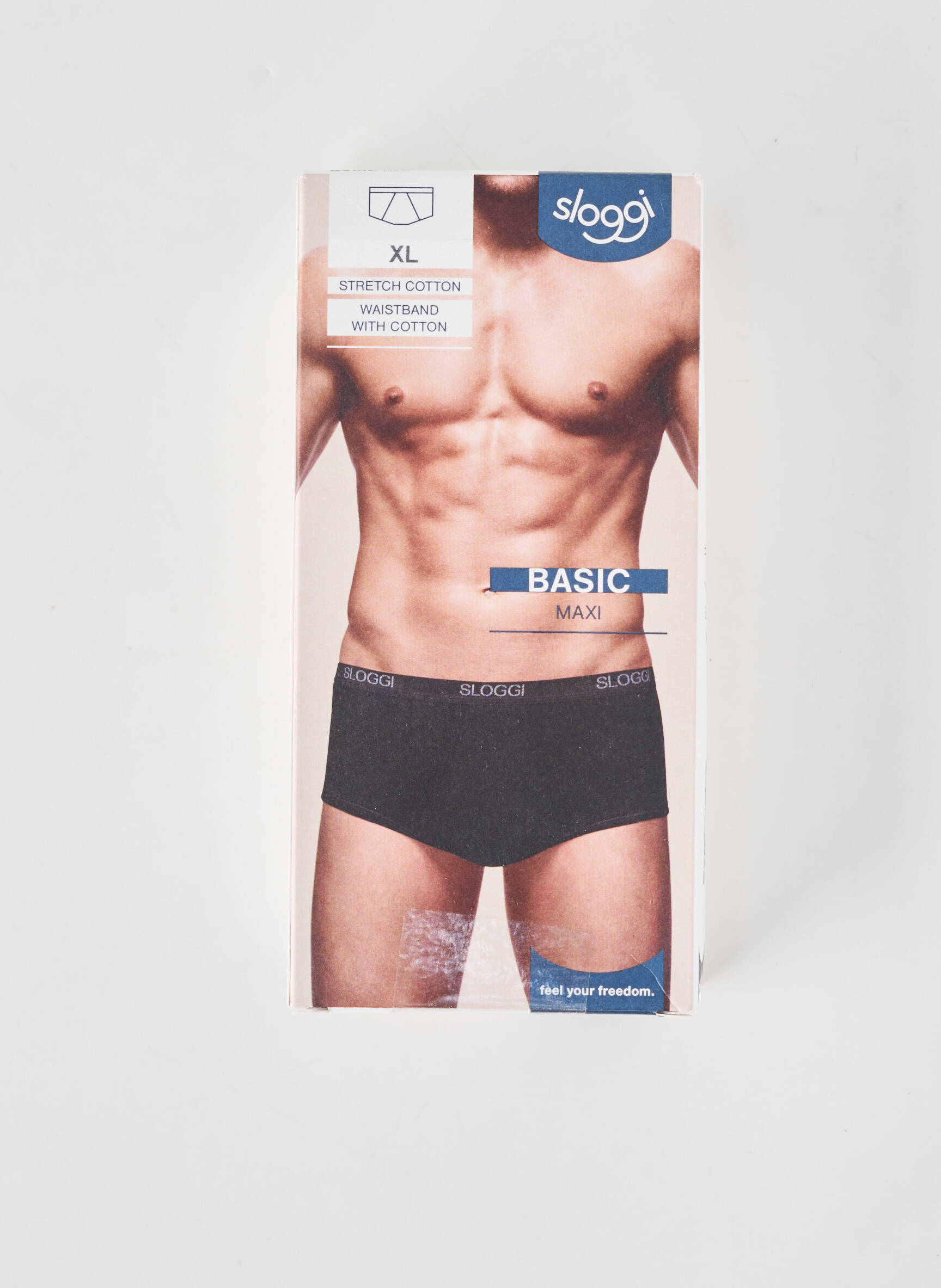 Boxer stretch noir SLOGGI homme
