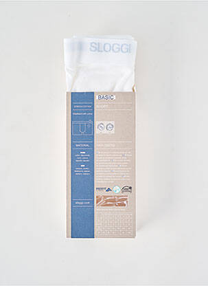 Boxer stretch blanc SLOGGI homme