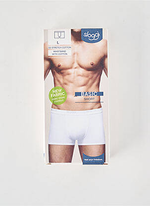 Boxer stretch noir SLOGGI homme