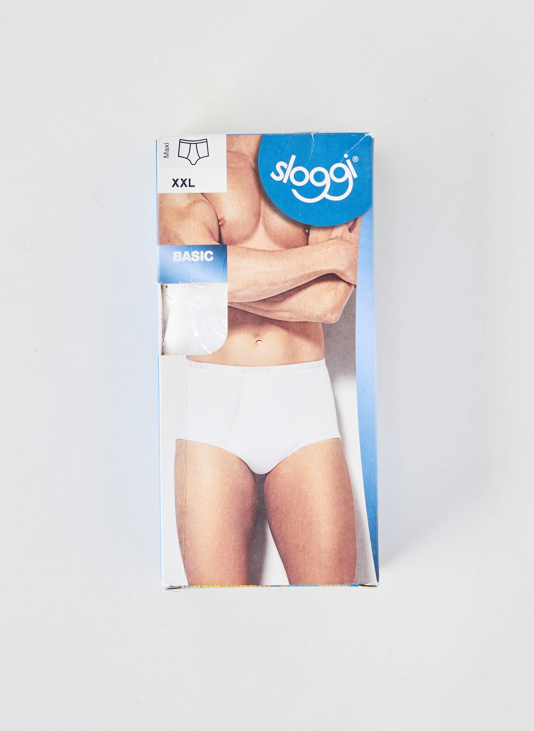 Boxer stretch blanc SLOGGI homme