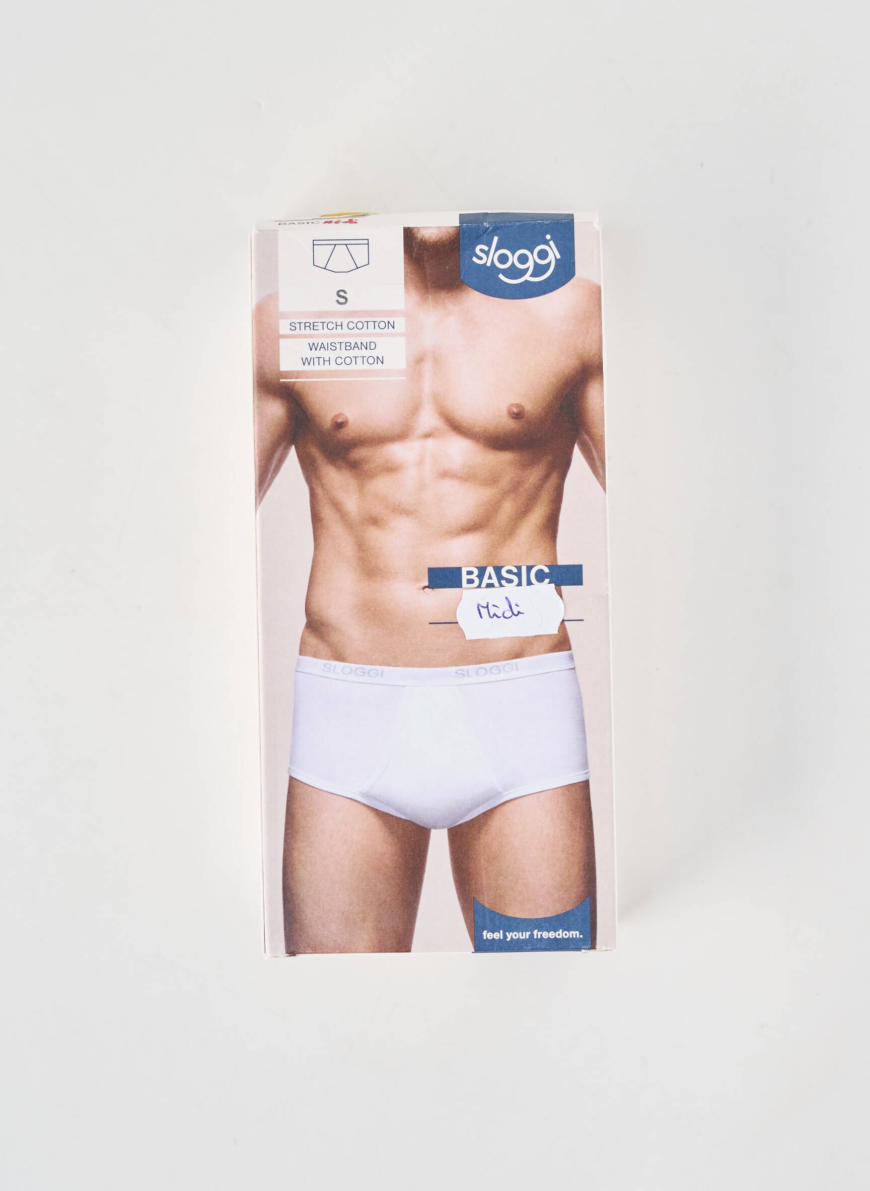 Boxer stretch gris SLOGGI homme