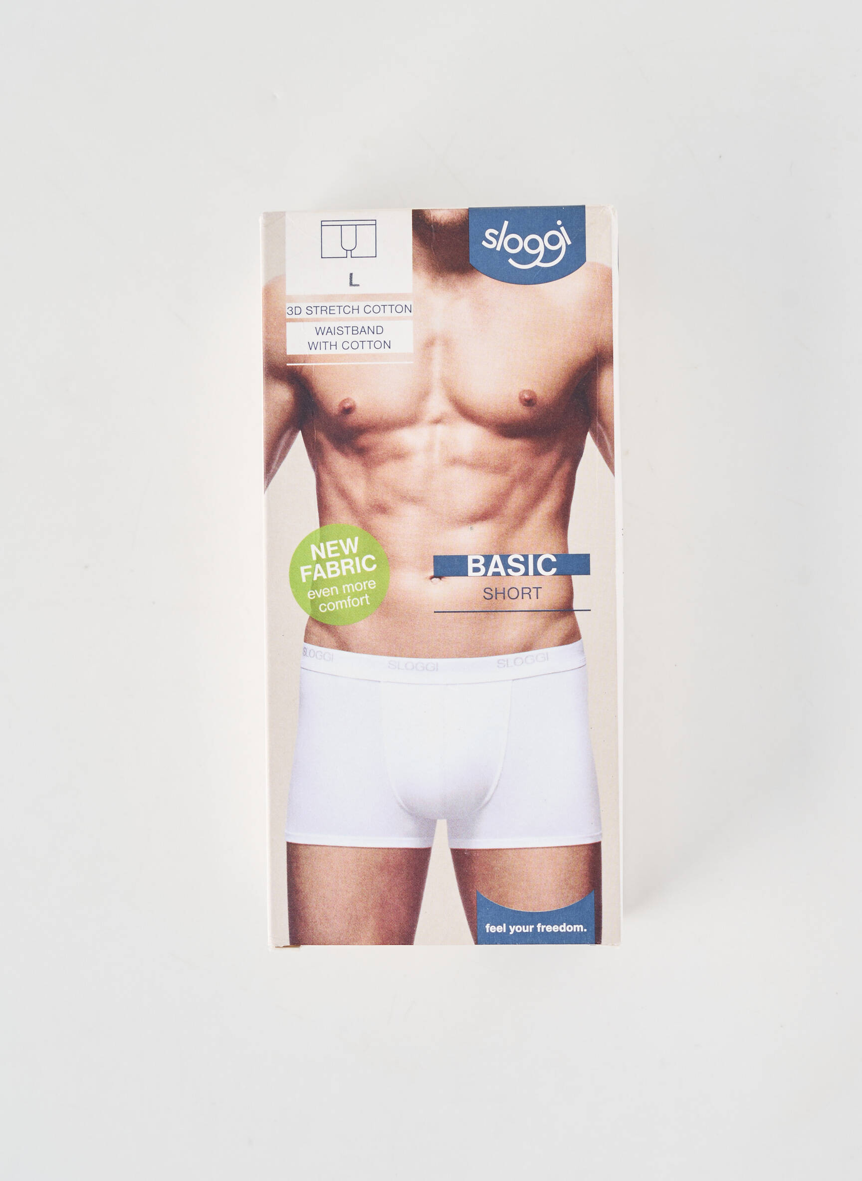 Boxer stretch gris SLOGGI homme