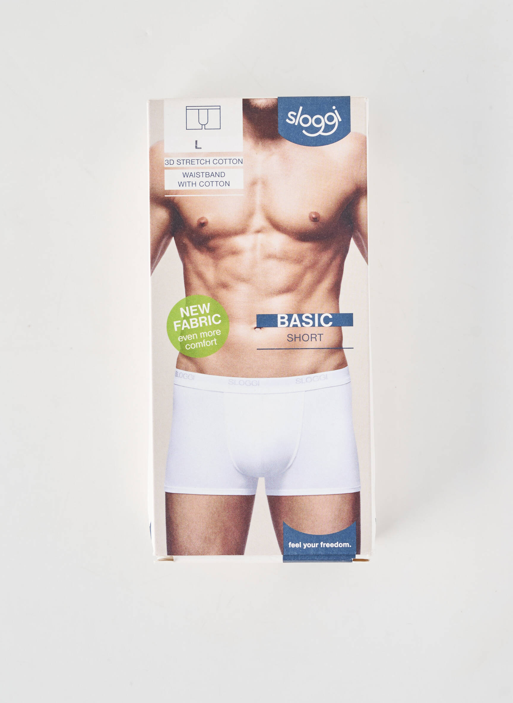 Boxer stretch noir SLOGGI homme