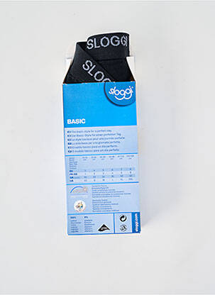 Boxer stretch noir SLOGGI homme