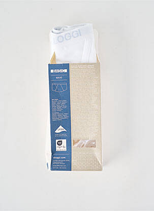 Boxer stretch blanc SLOGGI homme