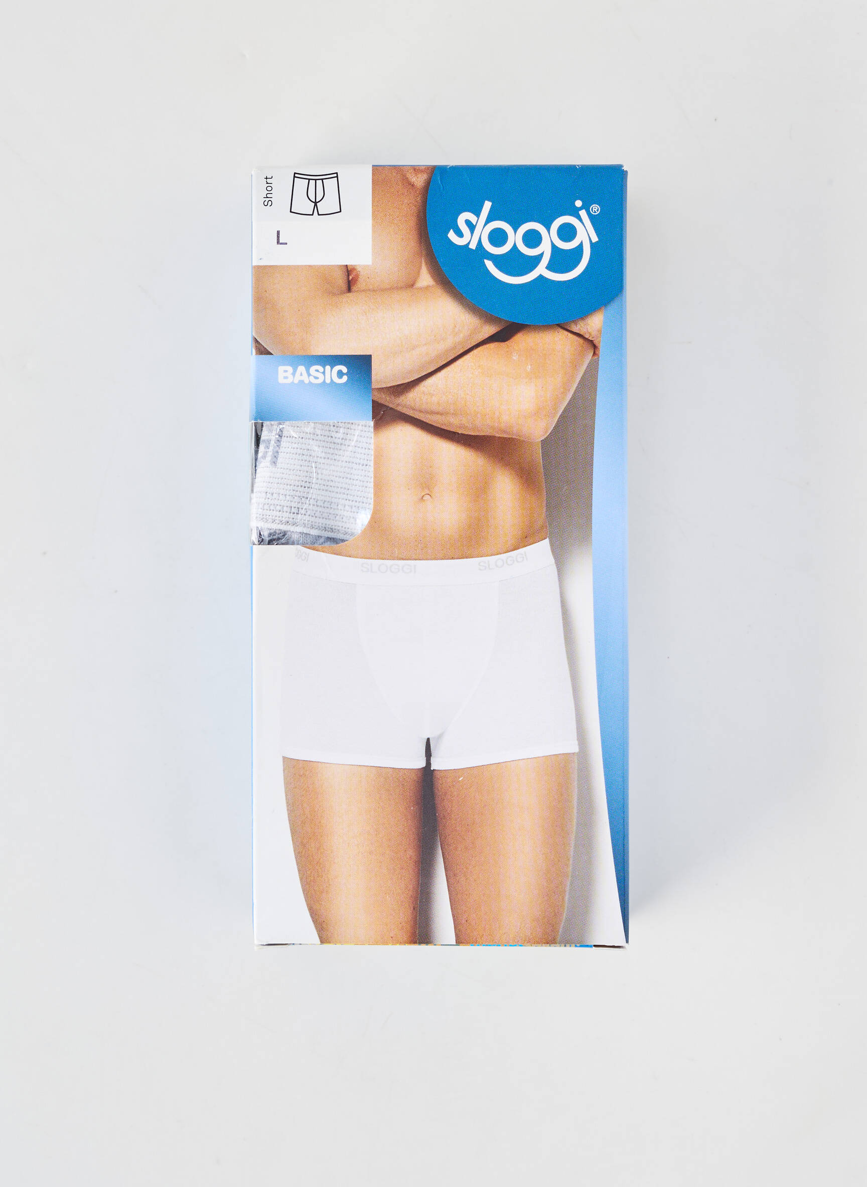 Boxer stretch gris SLOGGI homme
