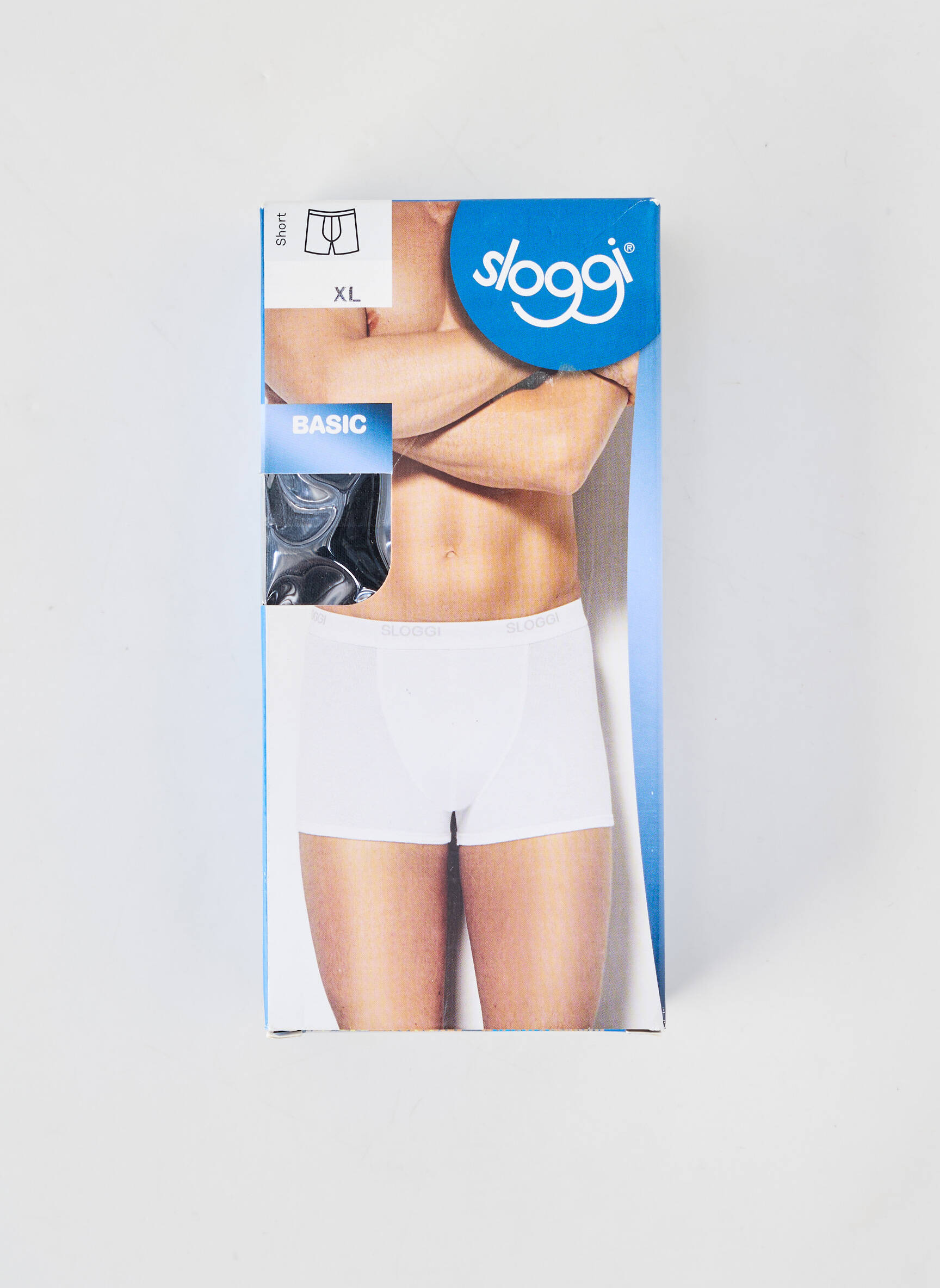 Boxer stretch noir SLOGGI homme
