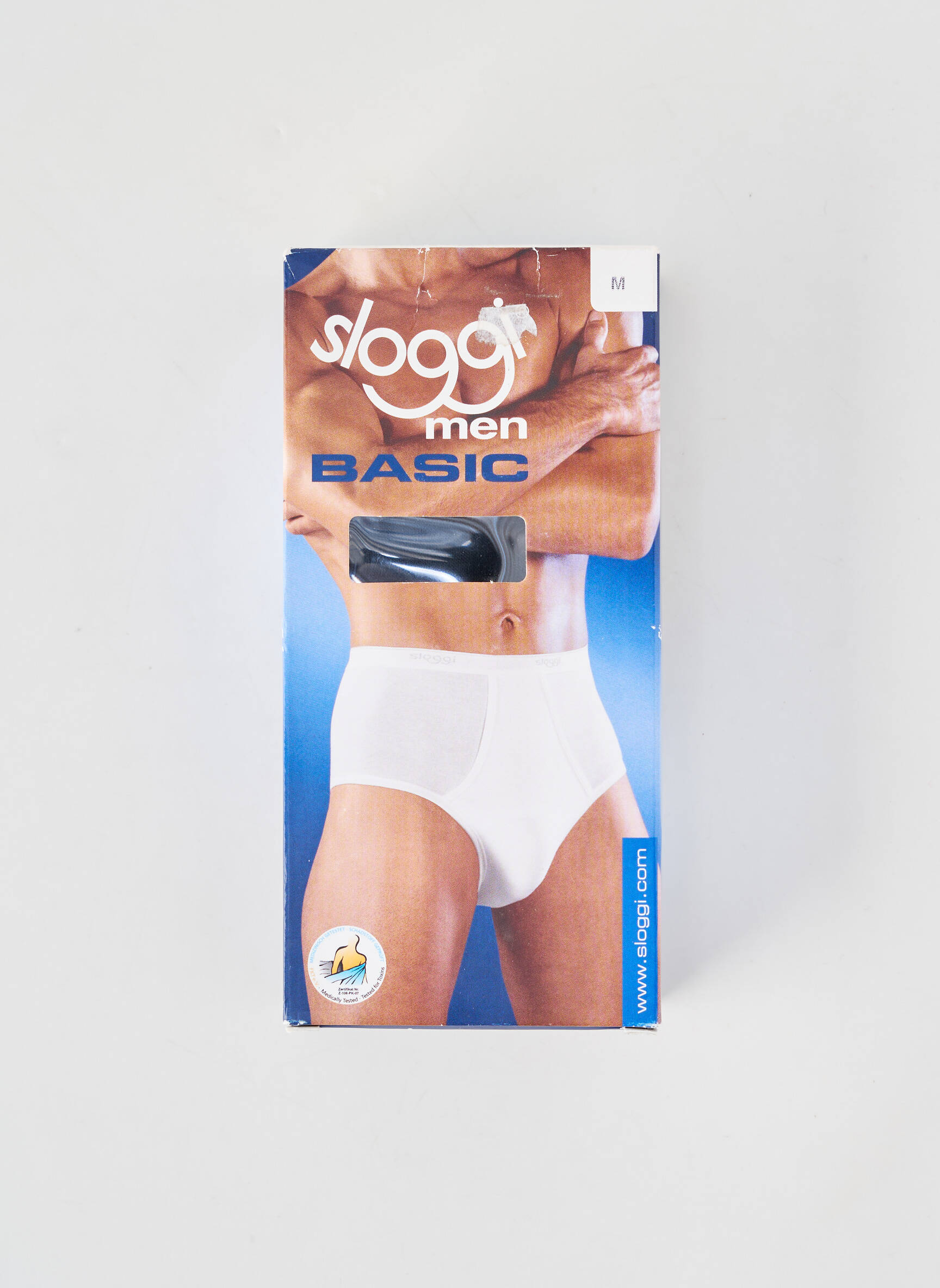 Slip stretch noir SLOGGI homme