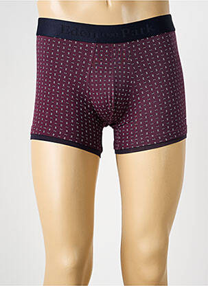 Boxer imprimé pois rouge EDEN PARK homme