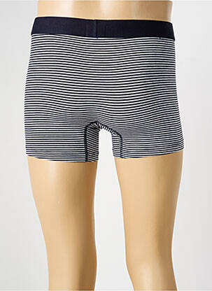 Boxer imprimé rayures bleu EDEN PARK homme