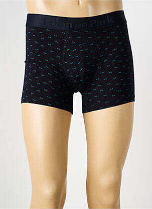 Boxer imprimé fantaisie bleu EDEN PARK homme
