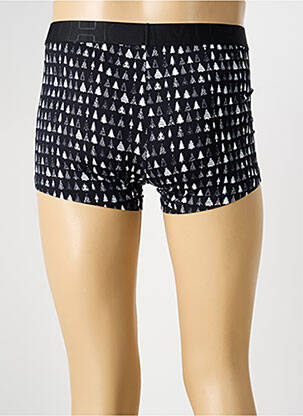 Boxer imprimé fantaisie noir HOM homme