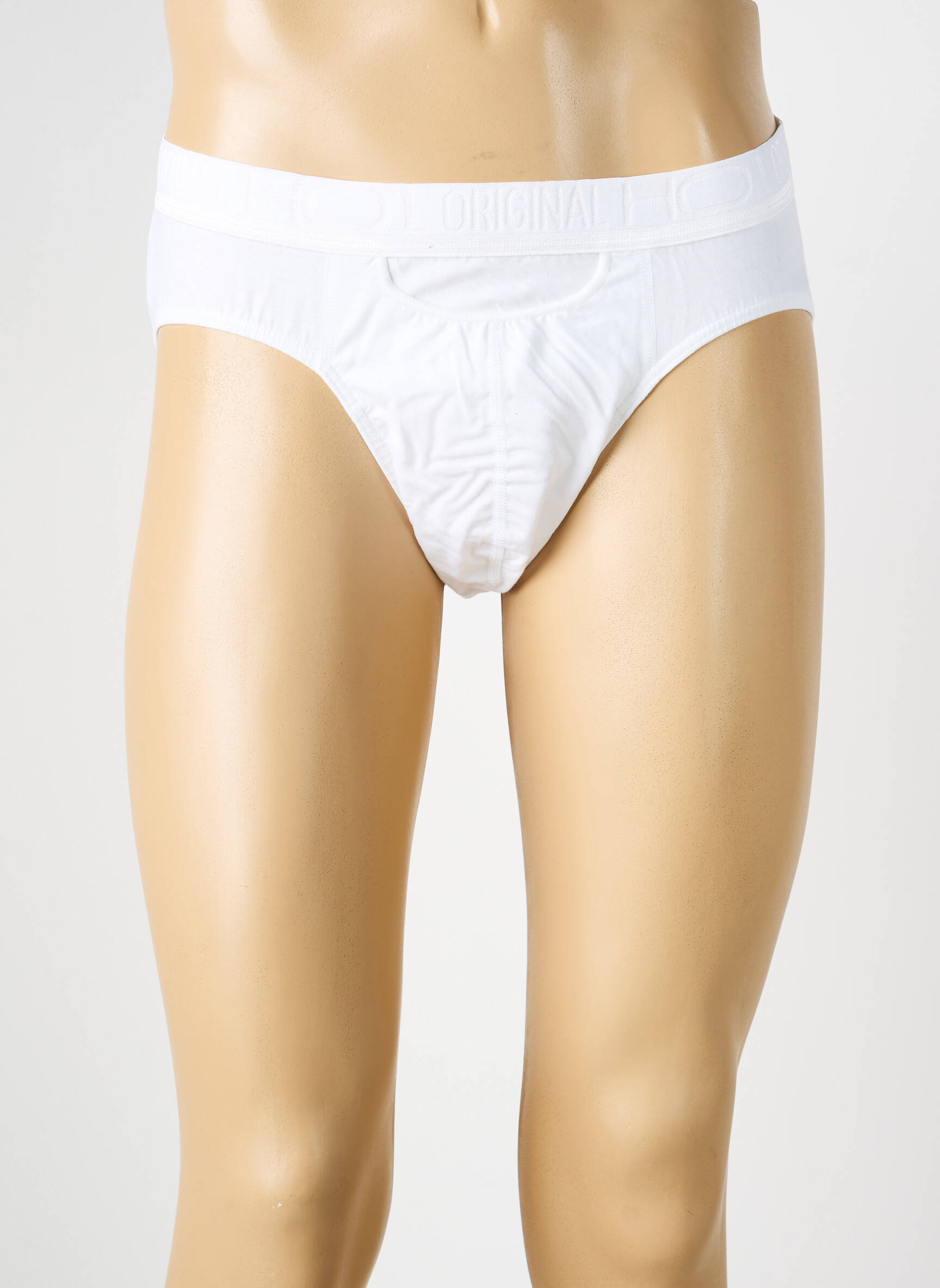 Slip stretch blanc HOM homme