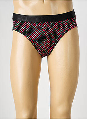 Slip imprimé géométrique noir HOM homme