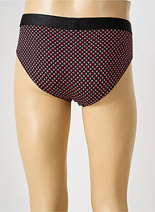 Slip imprimé géométrique noir HOM homme