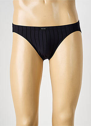 Slip imprimé rayures noir HOM homme