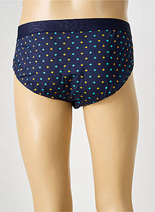 Slip imprimé fantaisie bleu HOM homme