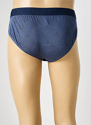 Slip tissage chiné bleu HOM homme