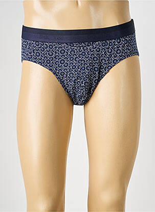 Slip imprimé fantaisie bleu HOM homme