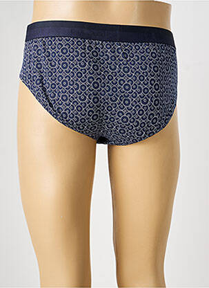 Slip imprimé fantaisie bleu HOM homme