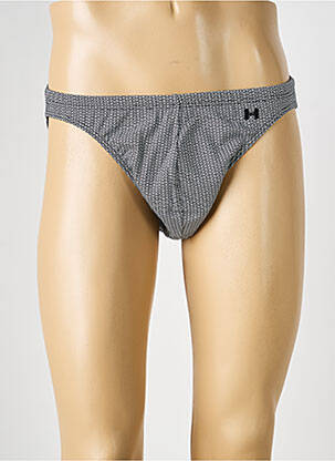 Slip imprimé fantaisie noir HOM homme