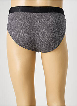 Slip imprimé géométrique noir HOM homme