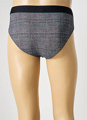 Slip imprimé fantaisie gris HOM homme