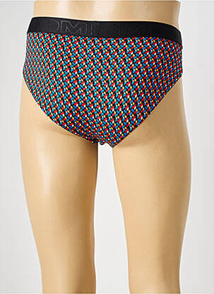 Slip imprimé géométrique noir HOM homme