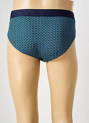 Slip imprimé fantaisie bleu HOM homme
